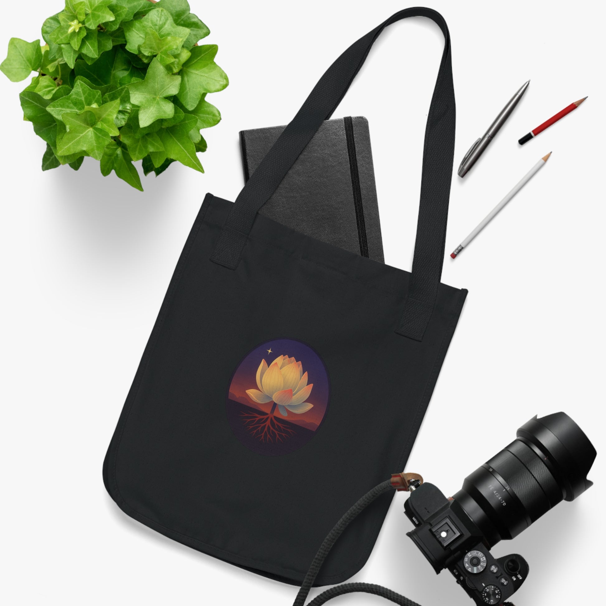 Canvas Tote Bag with Soul And Soil Healing Logo
