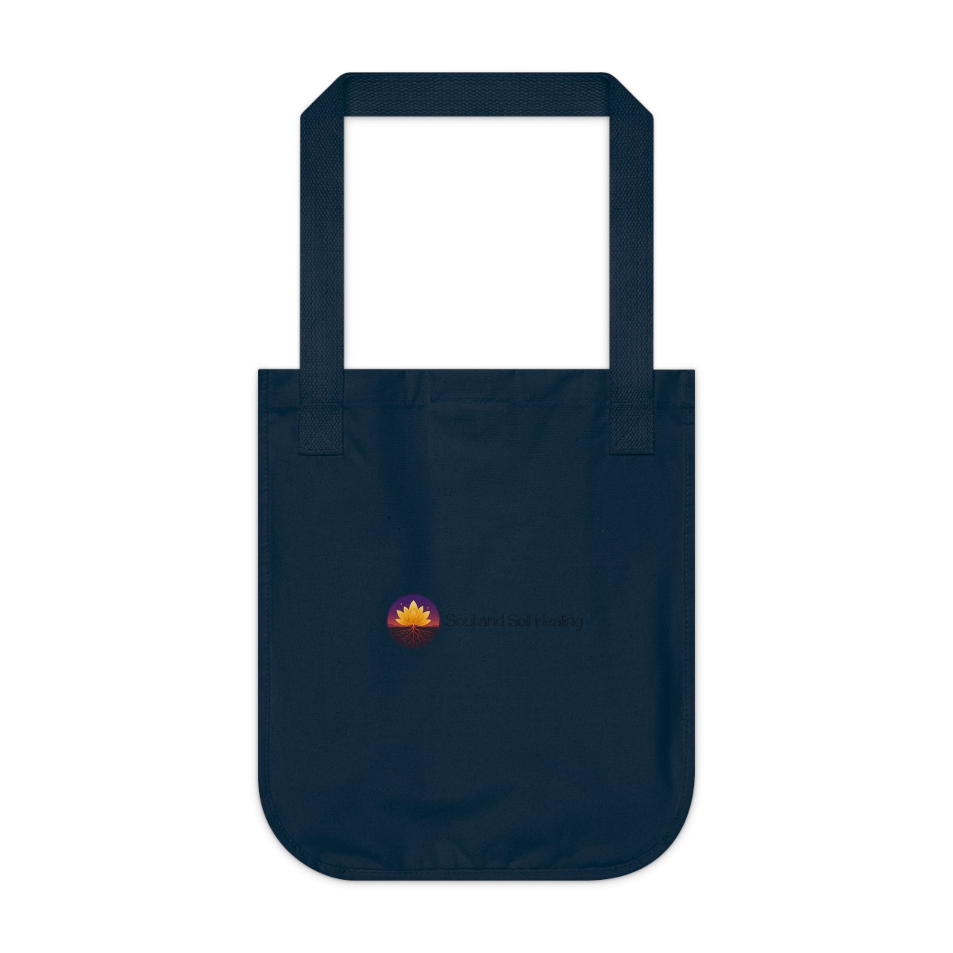 Canvas Tote Bag with Soul And Soil Healing Logo