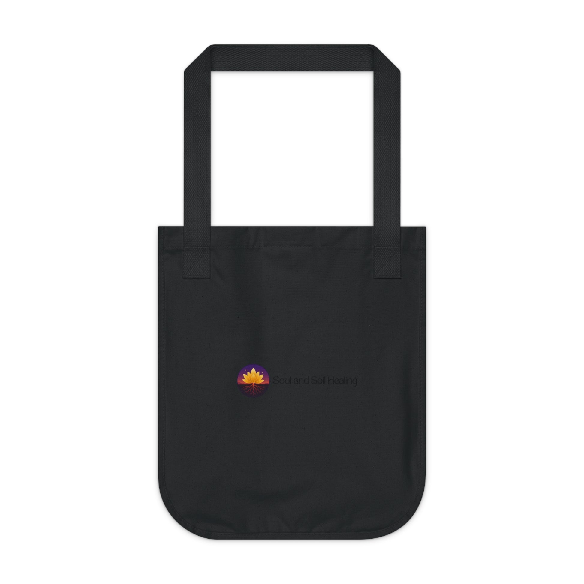 Canvas Tote Bag with Soul And Soil Healing Logo